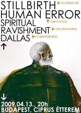 Stillbirth (D), Spiritual Ravishment (RO), Human Error (HU), Dallas (HU), P.K.I.K.T. (LT)