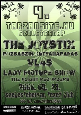 The Joystix (HU), Rózsaszín Kutyaharapás (HU), VL45 (HU), Lady Picture Show (HU), The Flight Recorders (HU)