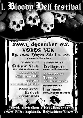 Sadistic Souls, Trollheimen, Children Of Balaton, Tremor, Inurnment