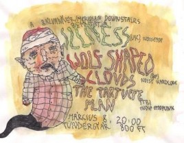 Illness (UK), Wolf Shaped Clouds (HU), The Tartuffe Plan (HU)