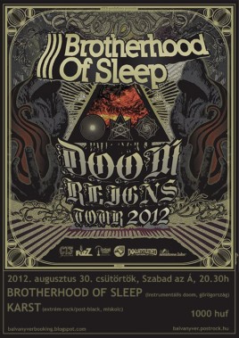 Brotherhood Of Sleep (GR), Karst (HU)