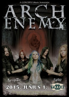 Arch Enemy (SWE), Agregator (HU), Drone (D)