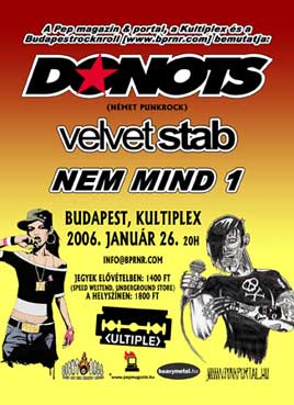 Donots (D), Ephen Rian (A), Velvet Stab, Nem Mind1