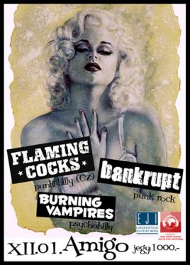 Flaming Cocks (CZ), Bankrupt, Burning Vampires