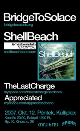 Bridge To Solace (HU), Shell Beach (HU), The Last Charge (HU), Appreciated (HU)