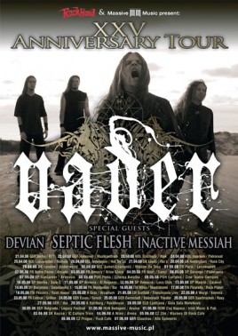 Casketgarden (HU), Vader (PL), Septic Flesh (D), Devian (SWE), Inactive Messiah (D), Archaic (HU), Depths Of Depravity (HU)