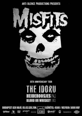 Misfits (USA), Heideroosjes (NL), Bambix (NL), Blood or Whiskey (IRL), The Idoru (HU)