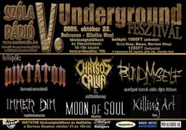 Inner Din, Killing Art, Diktátor, Chrysos Calva, Blind Myself, Moon Of Soul